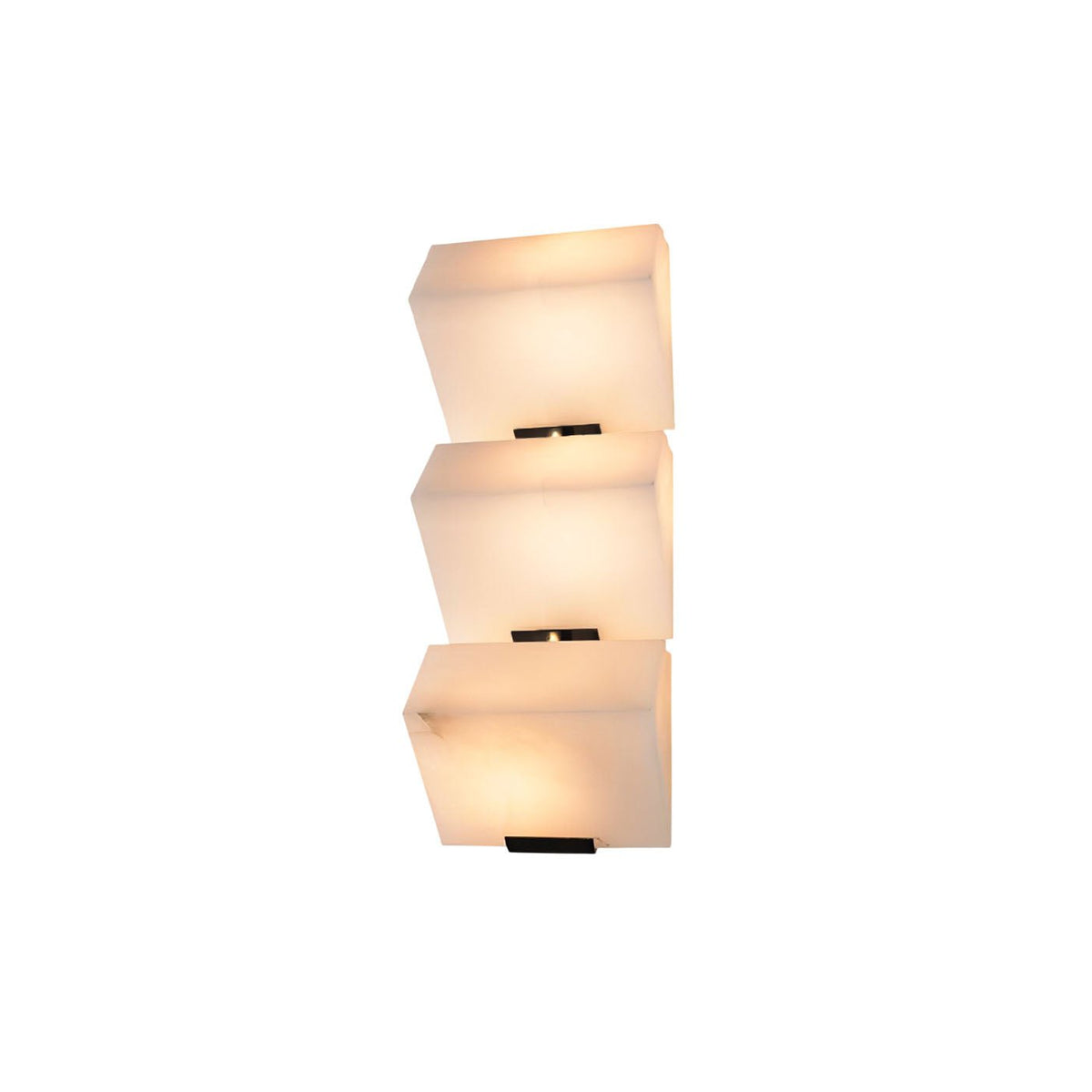 Alabaster Staircase Wall Lamp, Adjustable Brightness