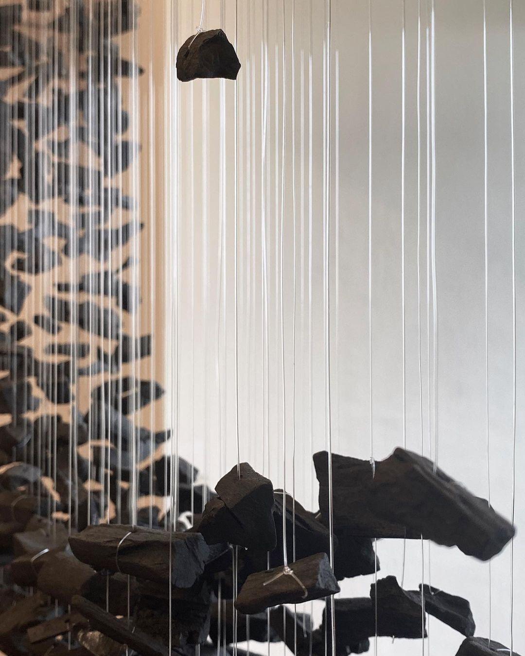 Charcoal Chandelier, LED Compatible