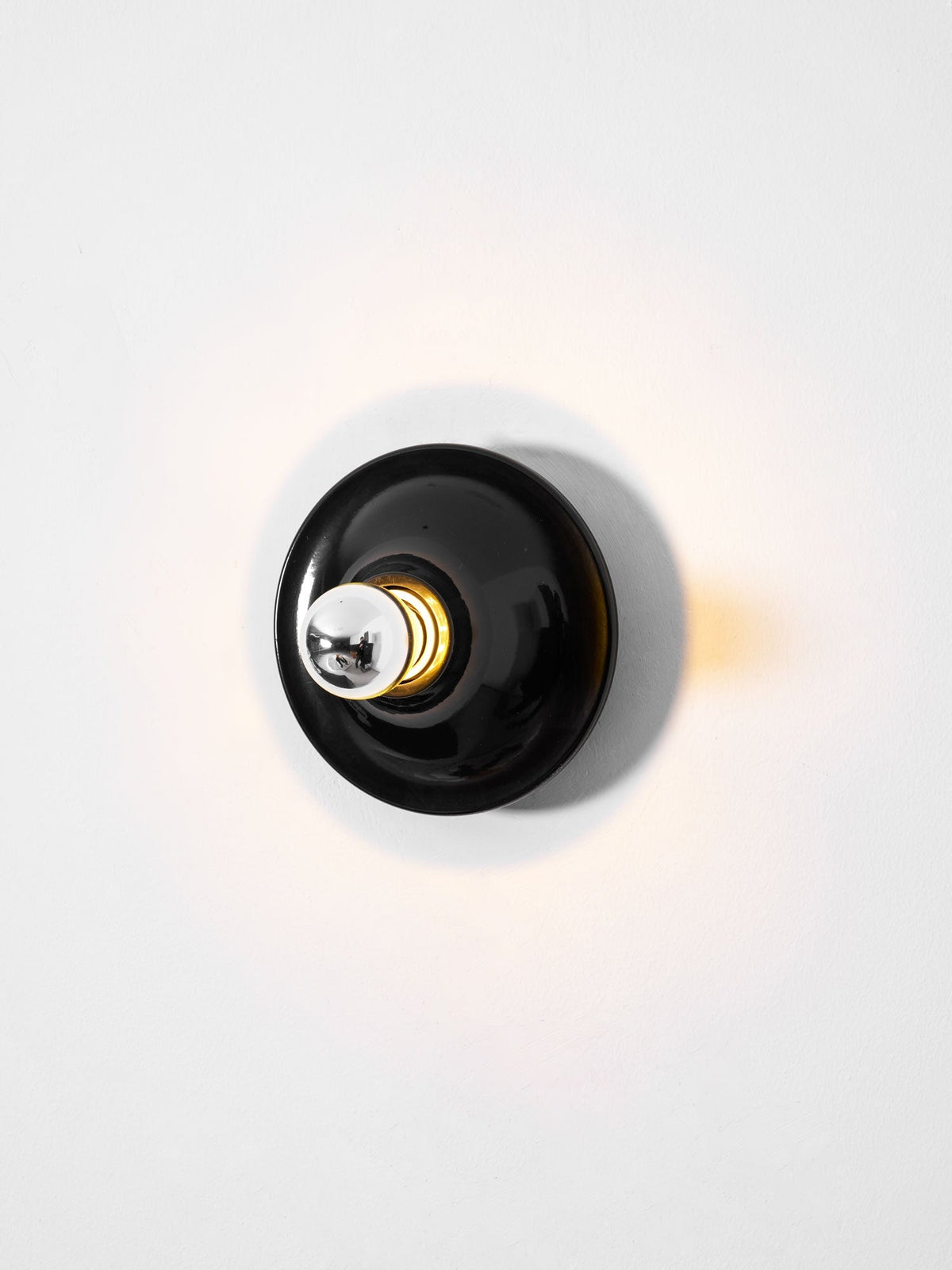 Glass Bulb Wall Sconce with Adjustable Lighting