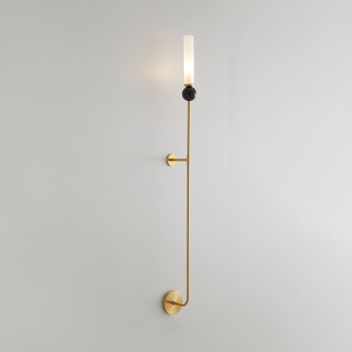 Marble Vertical Wall Lamp with Adjustable Brightness