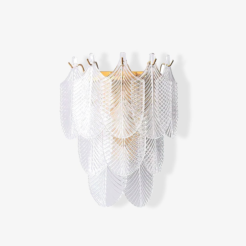 Glass Wall Sconce with Adjustable Light Direction