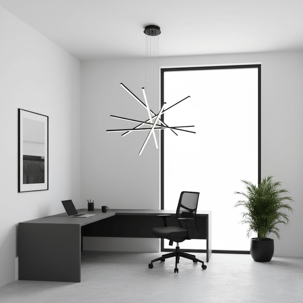 Strata Linear Chandelier Position 8