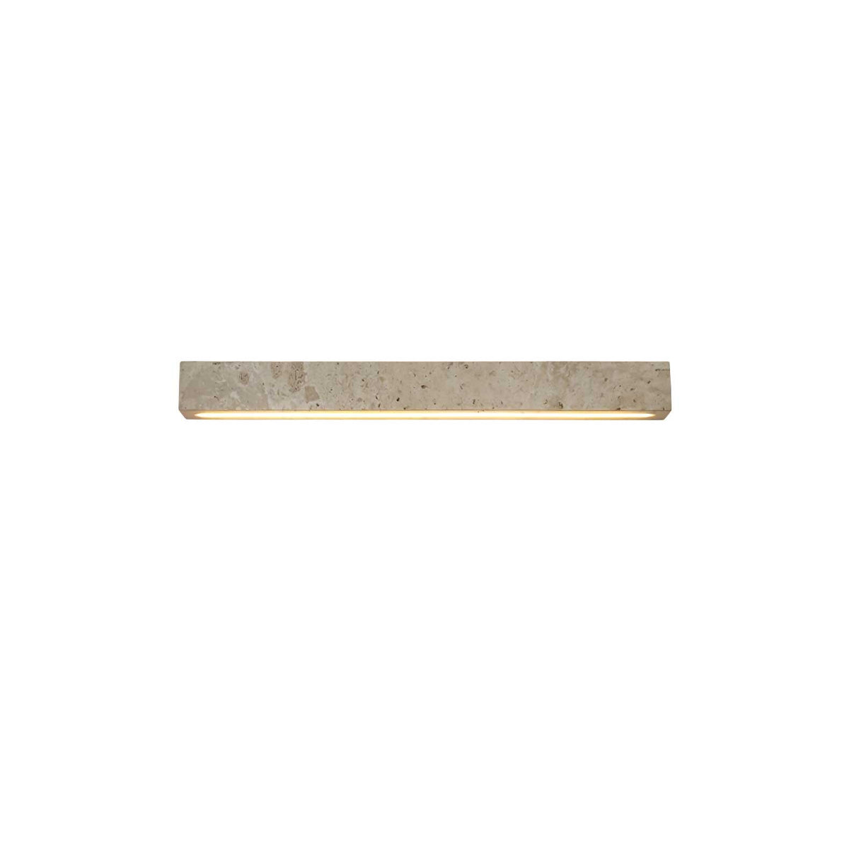 Travertine LED Wall Light with Adjustable Brightness