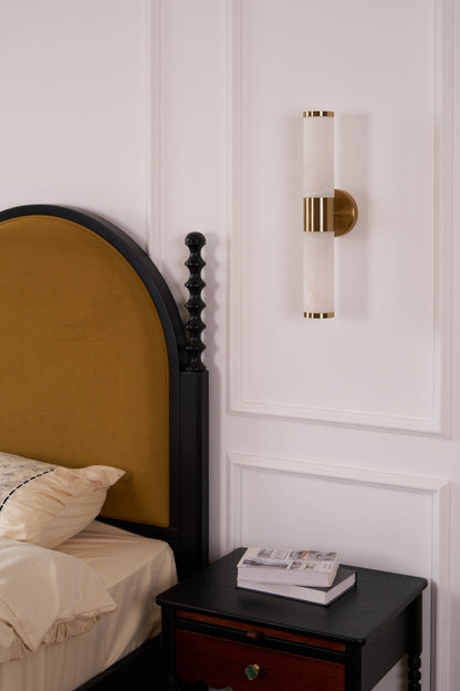 Alabaster Wall Lamp with Soft Glow