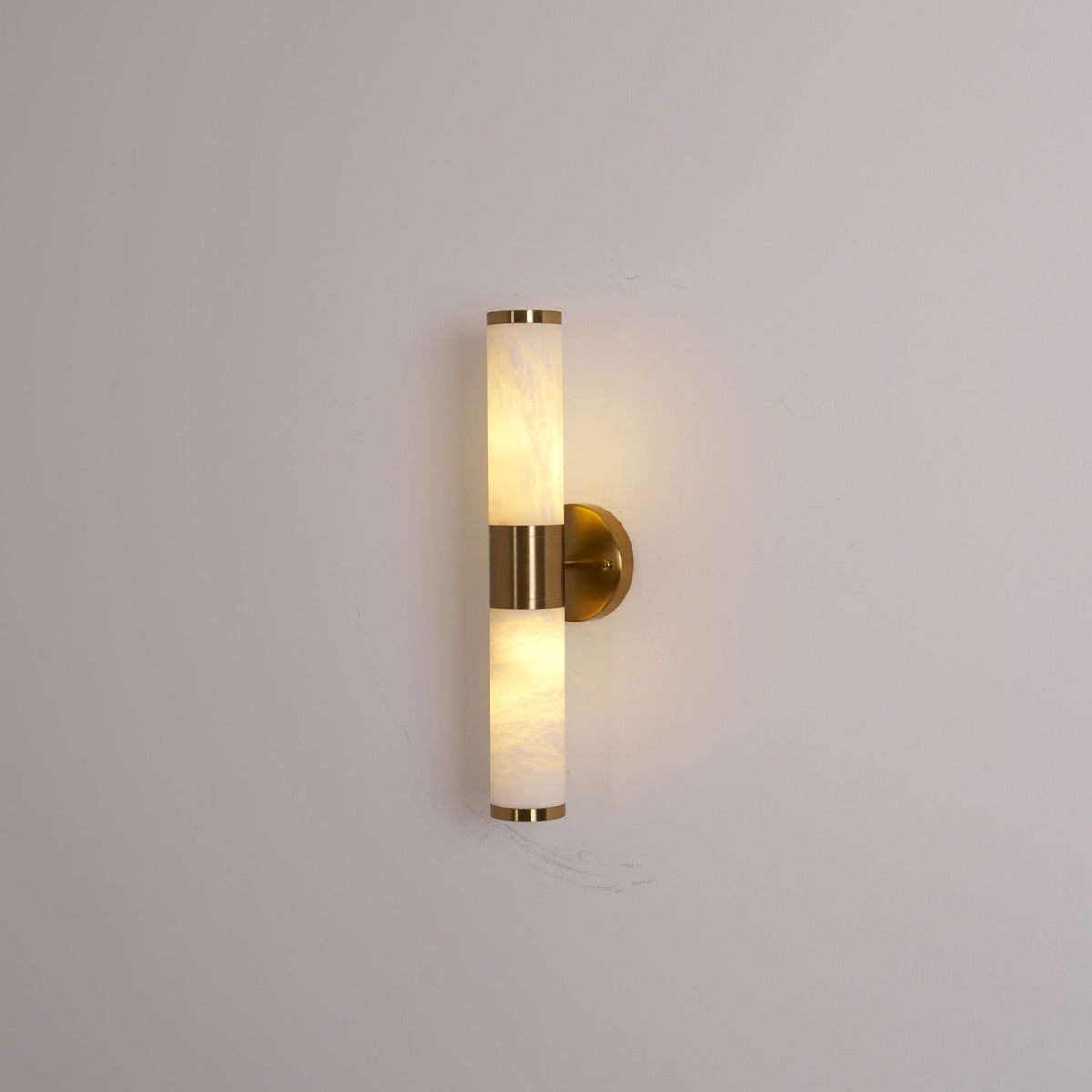 Alabaster Wall Lamp with Soft Glow