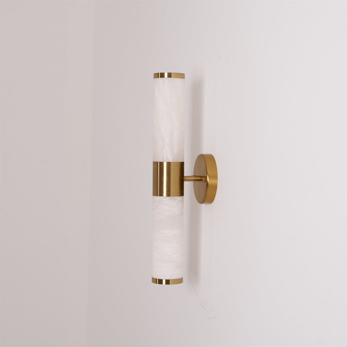 Alabaster Wall Lamp with Soft Glow