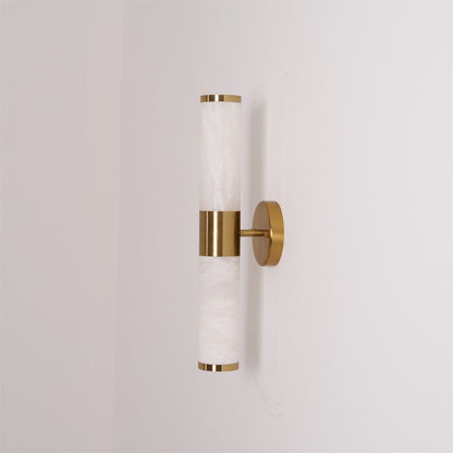Alabaster Wall Lamp with Soft Glow