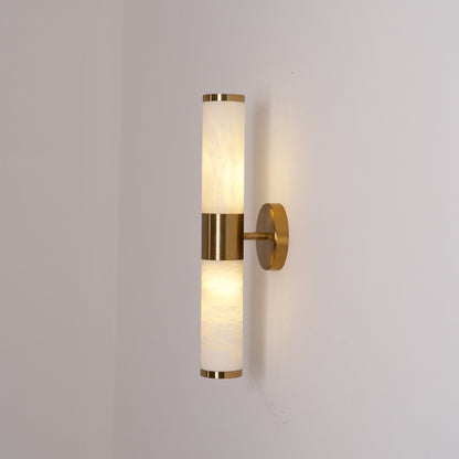 Alabaster Wall Lamp with Soft Glow