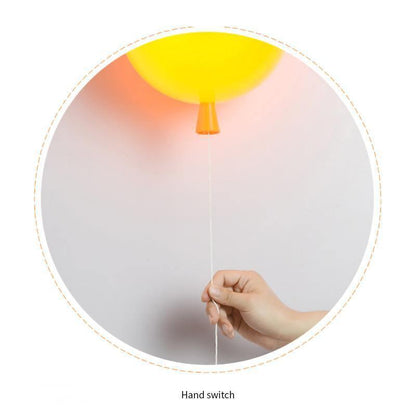 Balloon-Shaped Wall Sconce, Soft Ambient Light