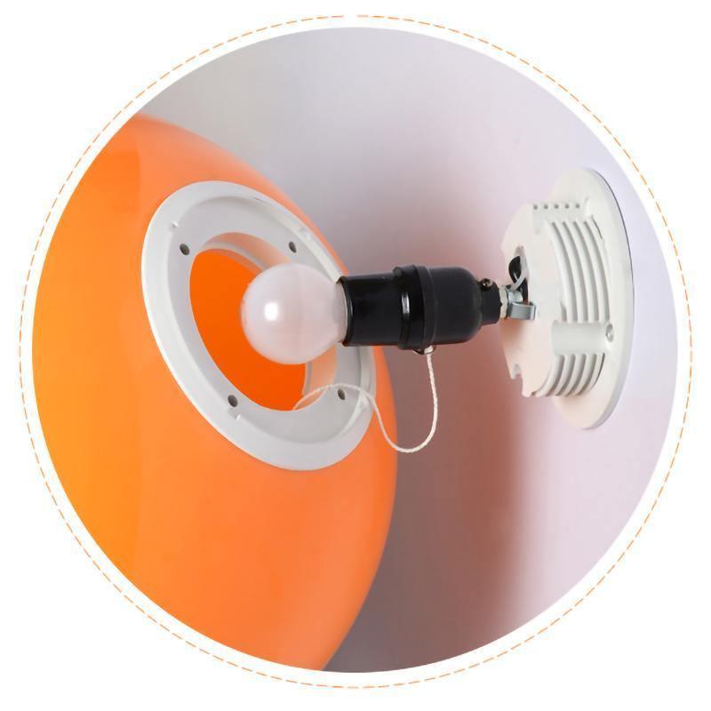 Balloon-Shaped Wall Sconce, Soft Ambient Light