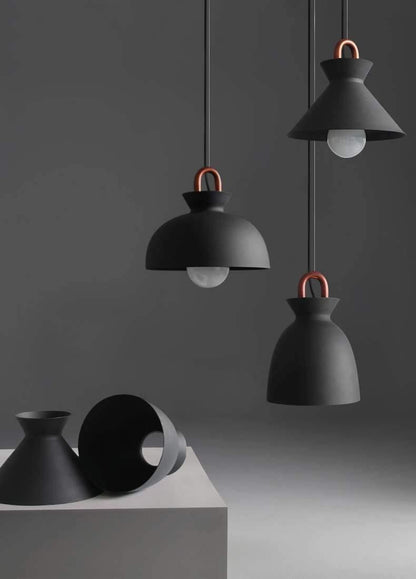 Coil Ceiling Pendant Light, Modern Design — lifestyle view