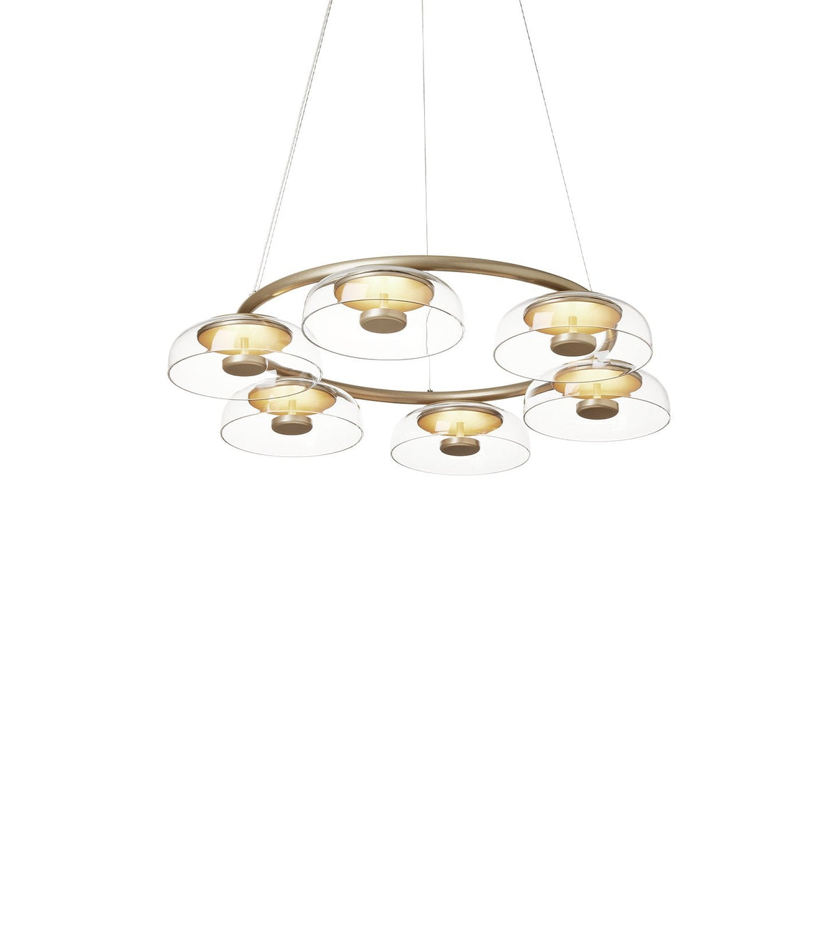 Modern Chandelier, Energy-Efficient LED Lighting