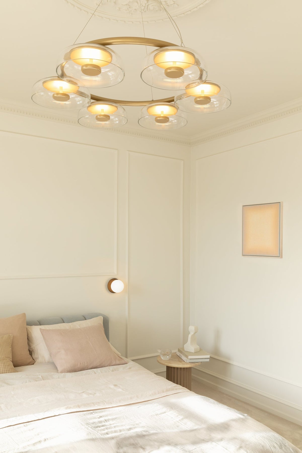Modern Chandelier, Energy-Efficient LED Lighting