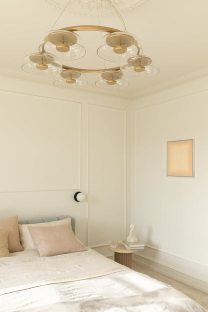 Modern Chandelier, Energy-Efficient LED Lighting