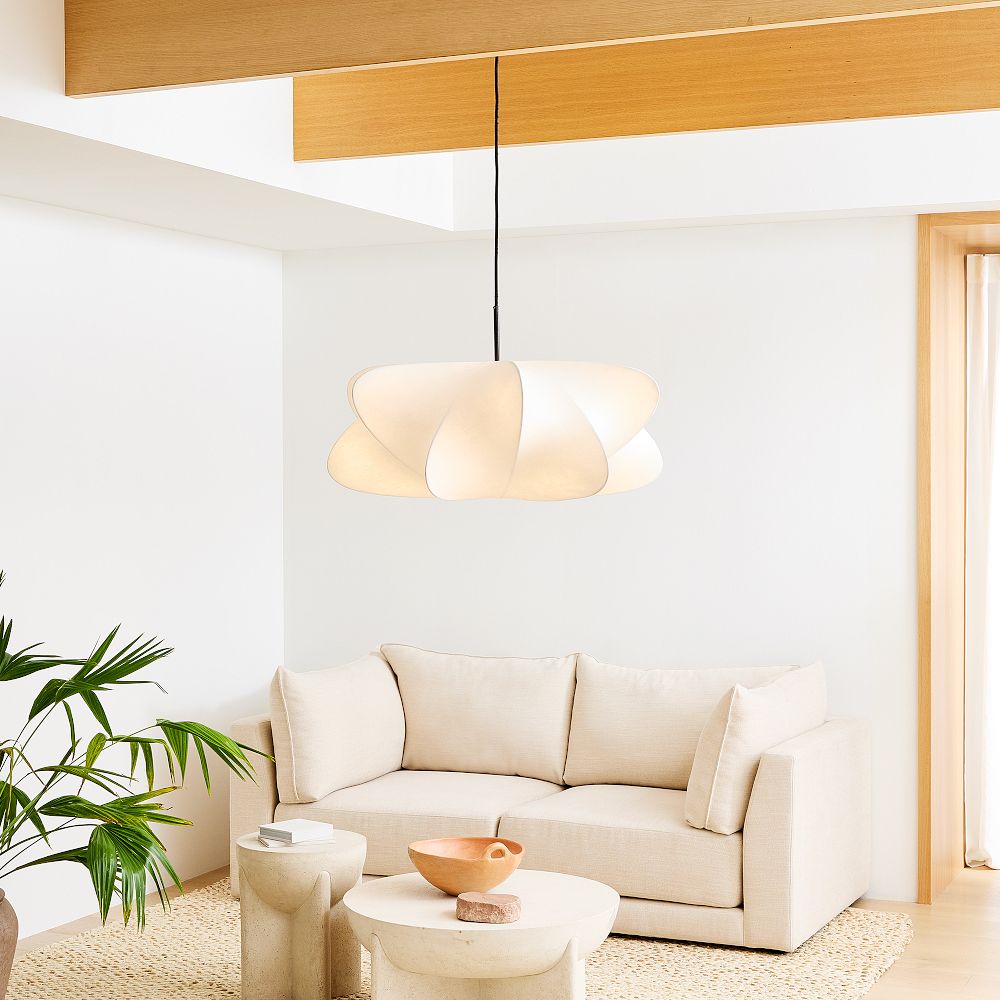 Dome Pendant Light with LED Compatibility — detail view