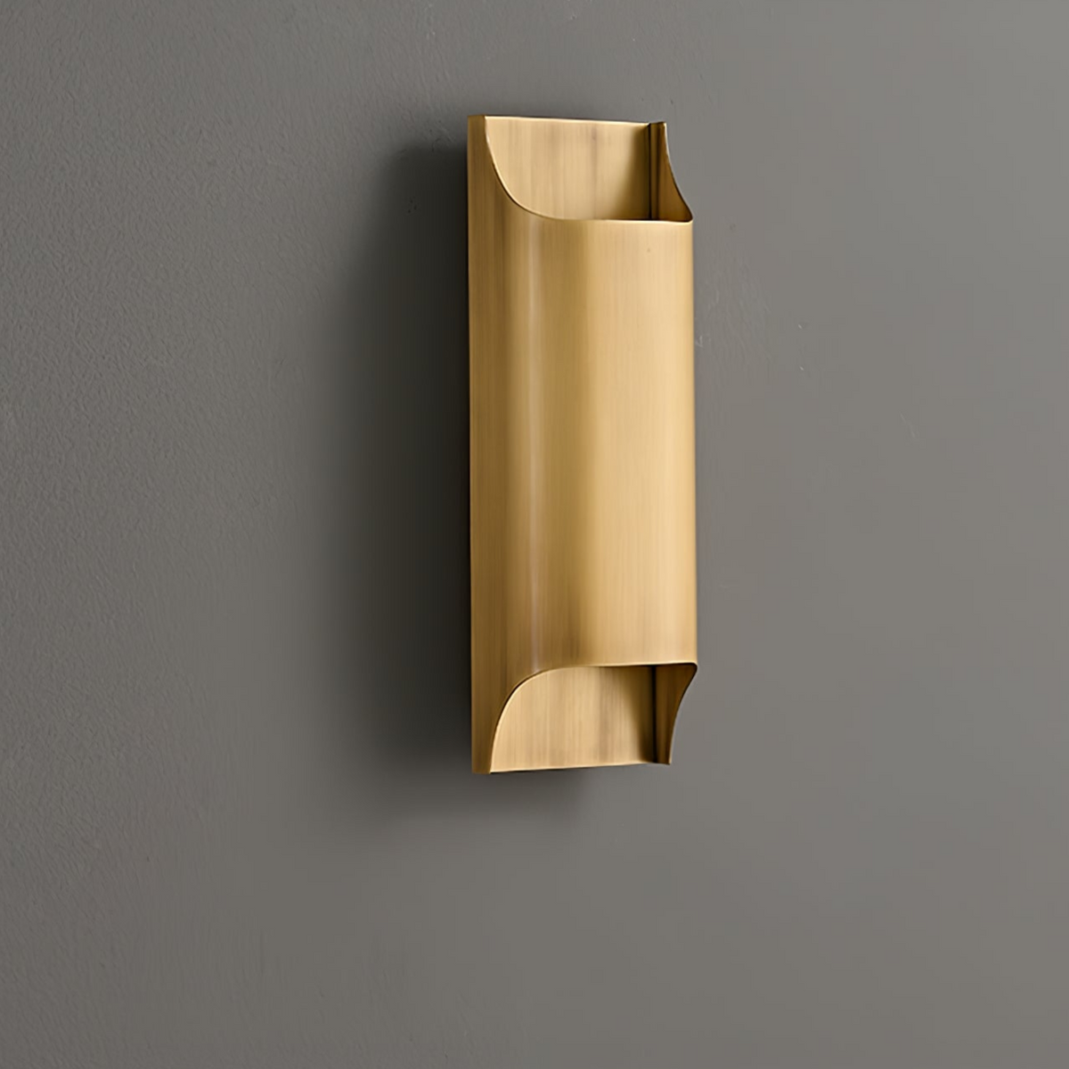 Brass Wall Lamp with Adjustable Light Direction