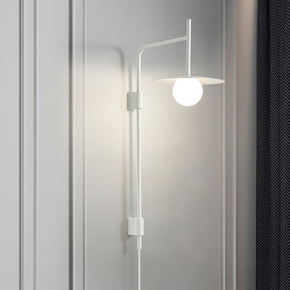Swing Arm Wall Lamp with Plug-In Design