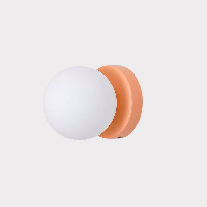 Compact Wall Lamp, Energy Efficient — side view