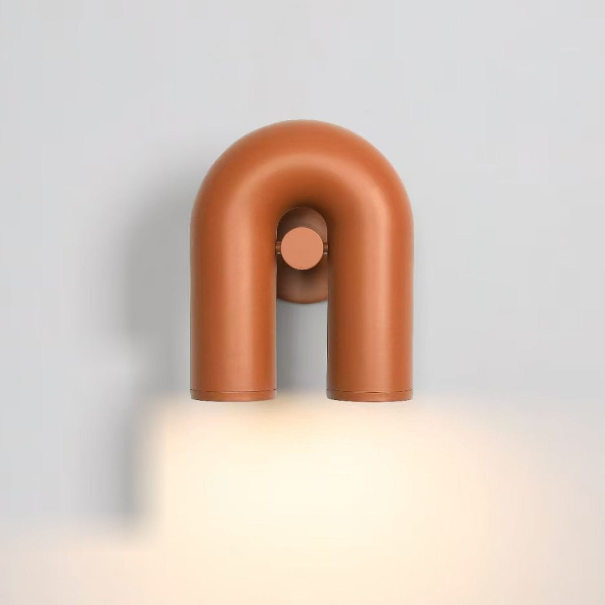 Round Wall Lamp with Adjustable Brightness