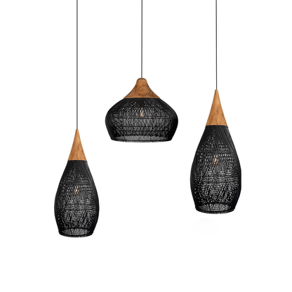 Braided Rattan Pendant Lamp Position 94