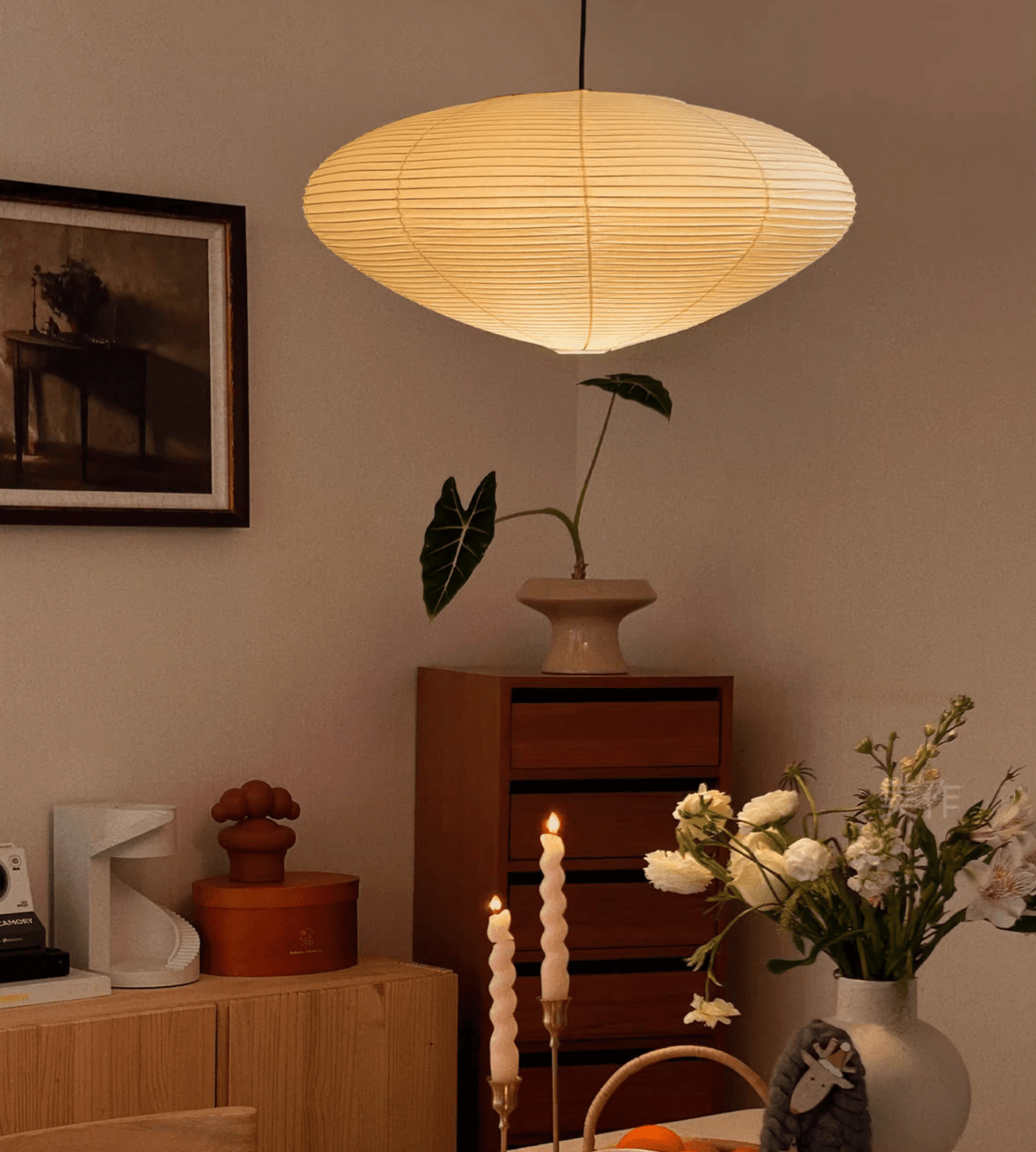 Washi Paper 15A 21A 26A Pendant Light Position 129