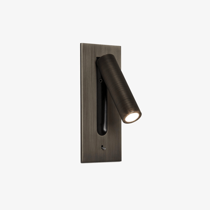 Folded Back Bedside Wall Lamp, Space-Saving Design — lifestyle view