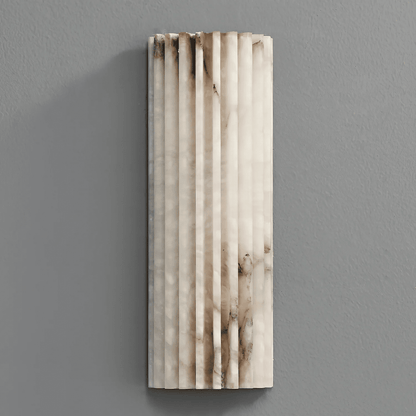 Alabaster Wall Light with Adjustable Brightness