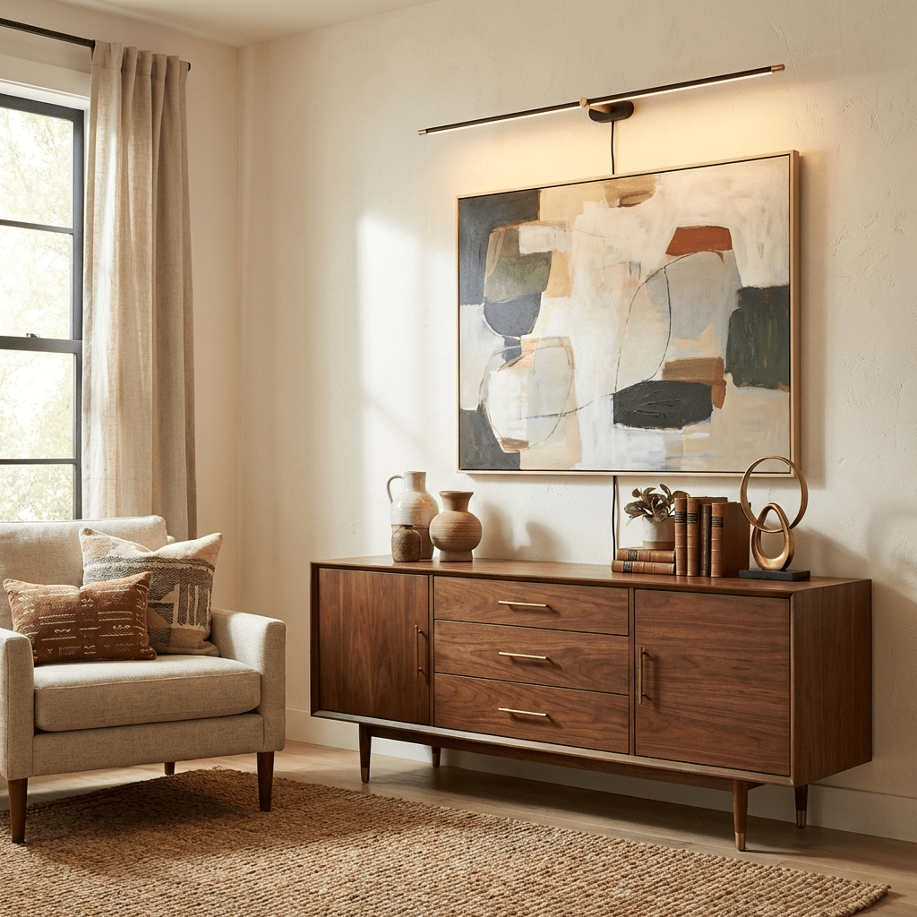 Minimalist Linear Wall Lamp, Dimmable LED
