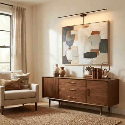 Minimalist Linear Wall Lamp, Dimmable LED
