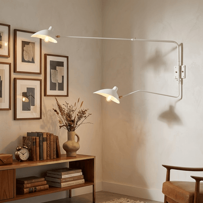 Multi-Arm Wall Sconce with Adjustable Arms