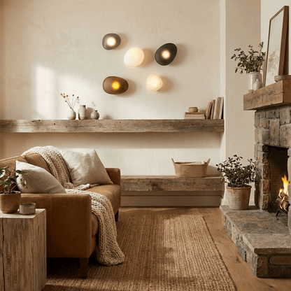 Bubble Glass Wall Lamp with Adjustable Brightness