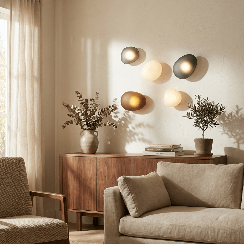 Bubble Glass Wall Lamp with Adjustable Brightness