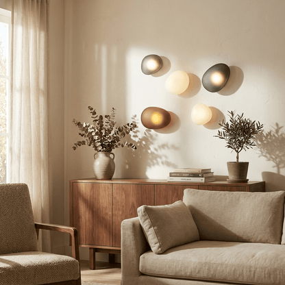 Bubble Glass Wall Lamp with Adjustable Brightness