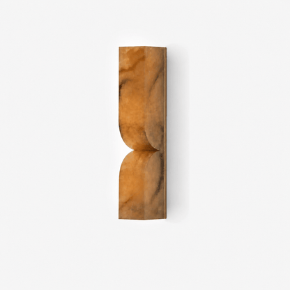 Alabaster Wall Sconce with Adjustable Light Direction — detail view
