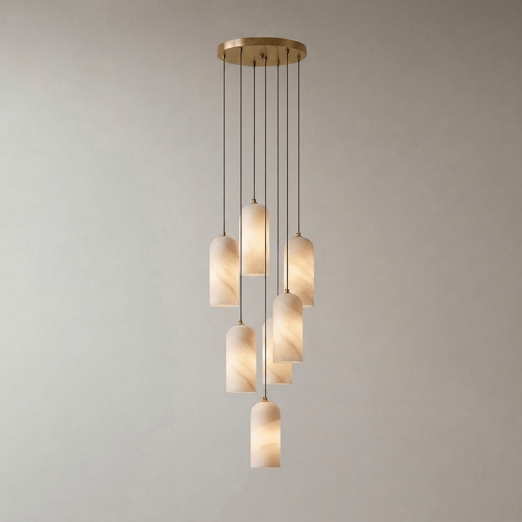 Monty  Alabaster Pendant Lamp Position 40