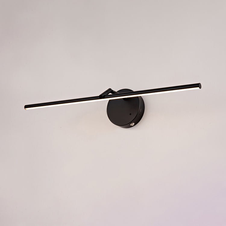 Slim Rechargeable Wall Light, Wireless Design — front view