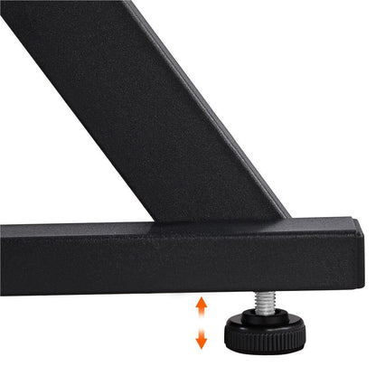 41.7-Inch Adjustable Drafting Table with Sliding Pencil Ledge — front view