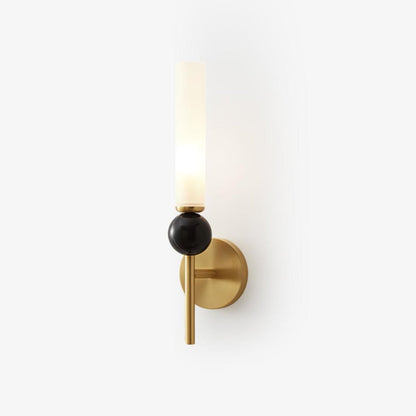 Marble Vertical Wall Lamp with Adjustable Brightness