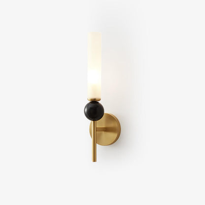 Marble Vertical Wall Lamp with Adjustable Brightness