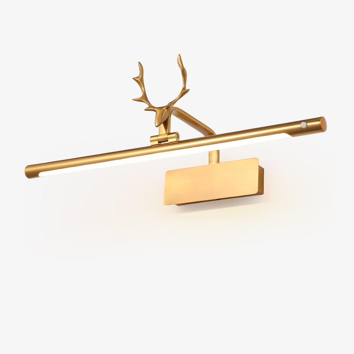 Stag Horn Wall Light with Adjustable Brightness