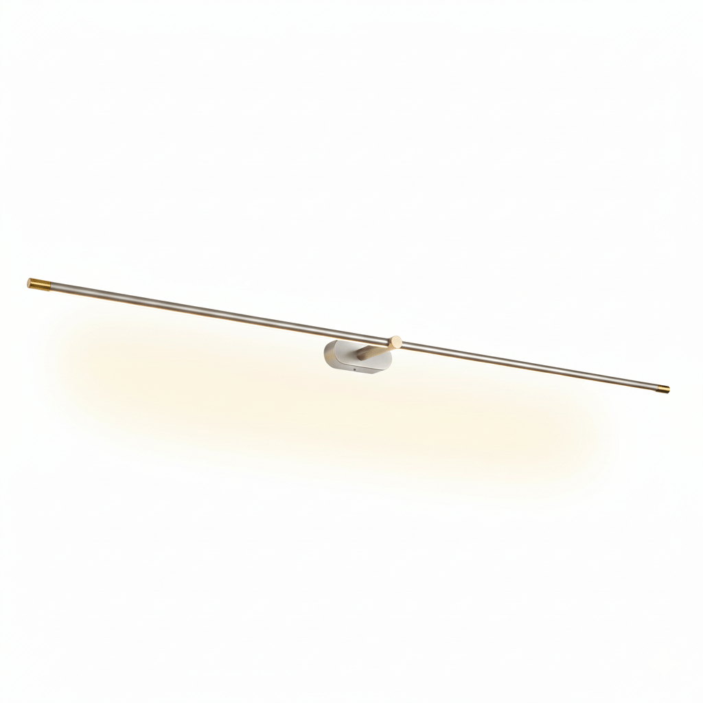 Sleek Linear Wall Lamp, Dimmable LED