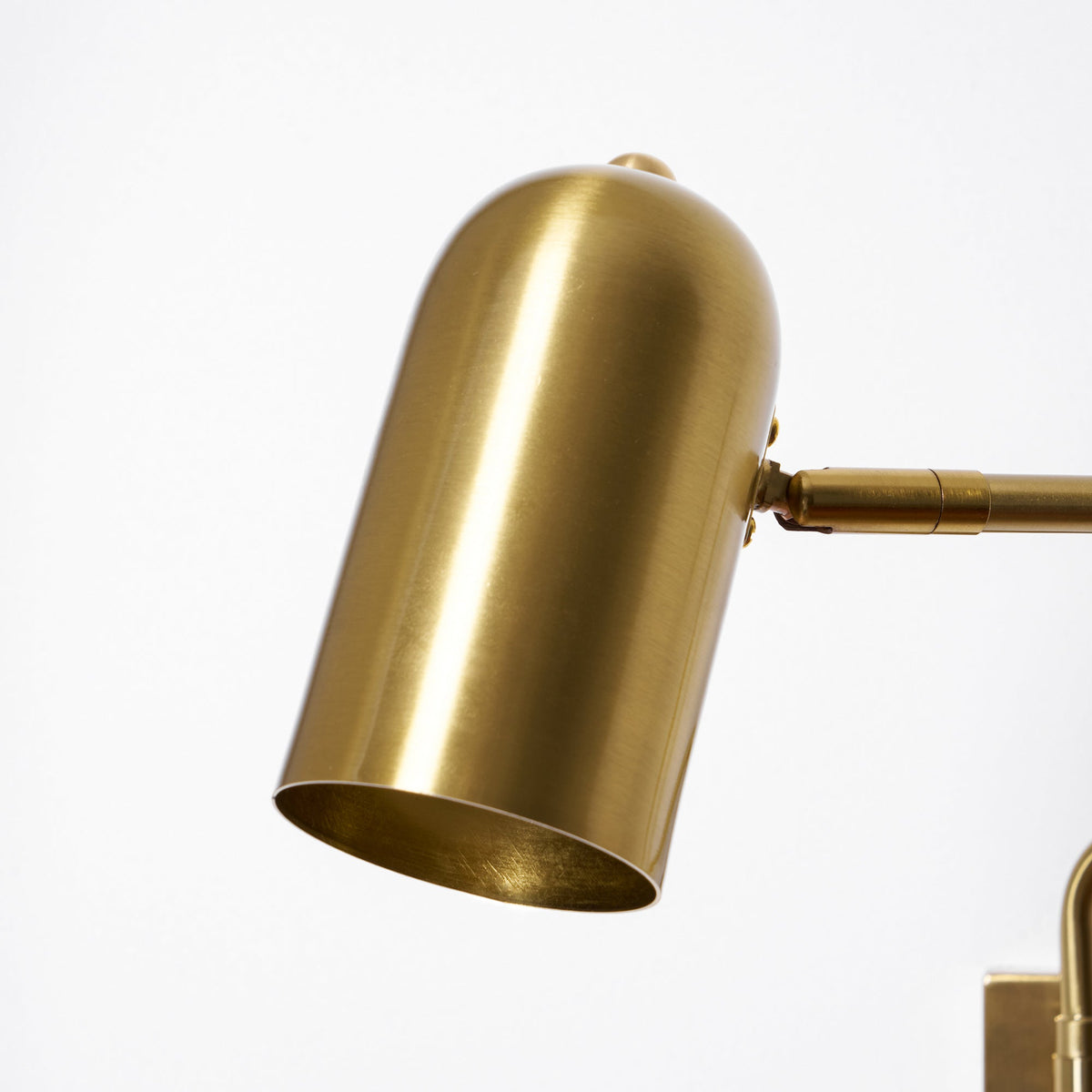 Adjustable Arm Wall Lamp with USB Charging