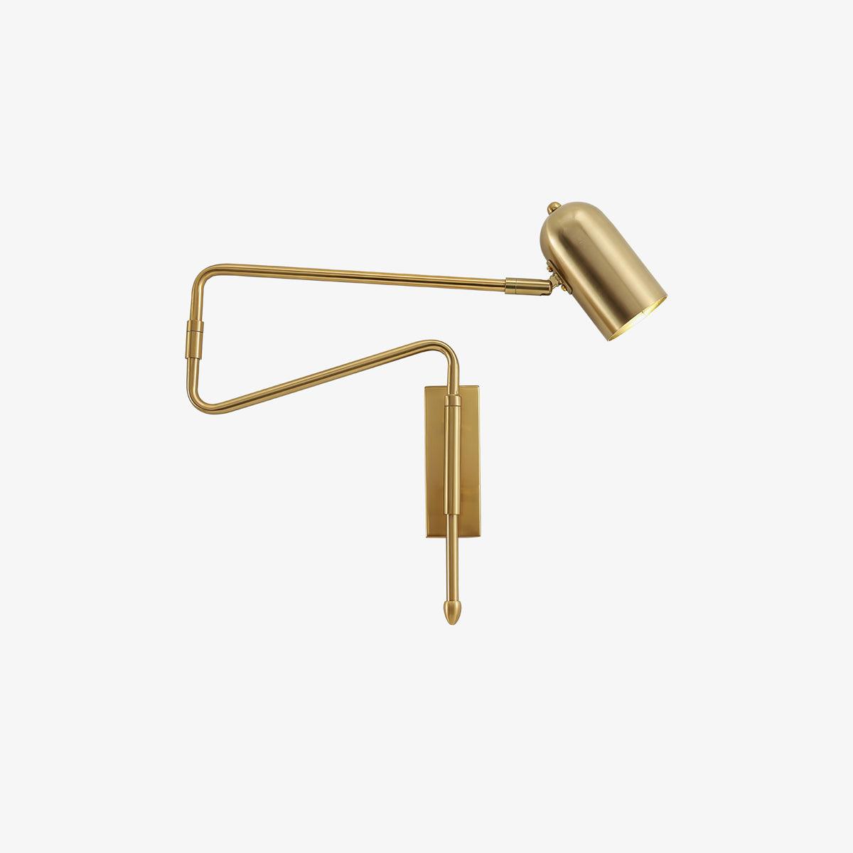 Adjustable Arm Reading Wall Lamp with Dimmable LED