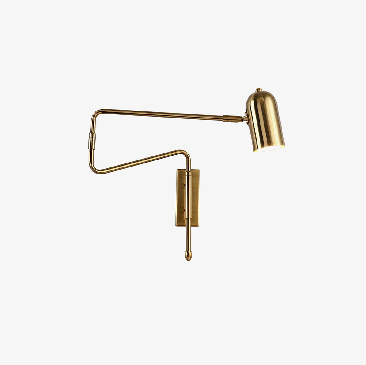 Adjustable Arm Reading Wall Lamp with Dimmable LED