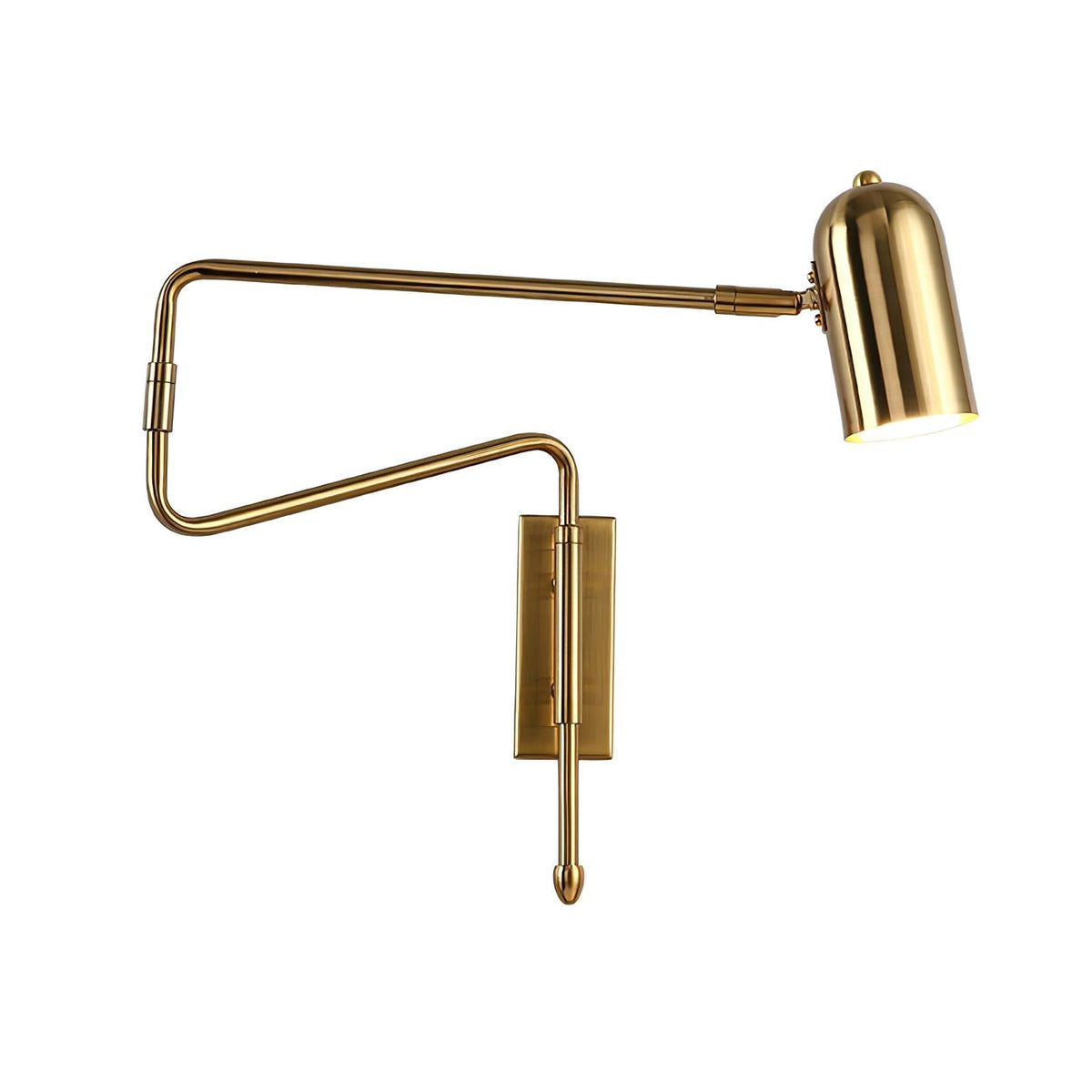 Adjustable Arm Reading Wall Lamp with Dimmable LED