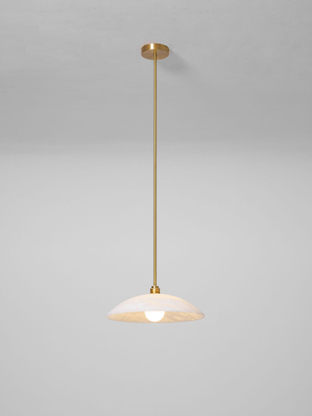 Alabaster Dome Pendant Lamp Position 60