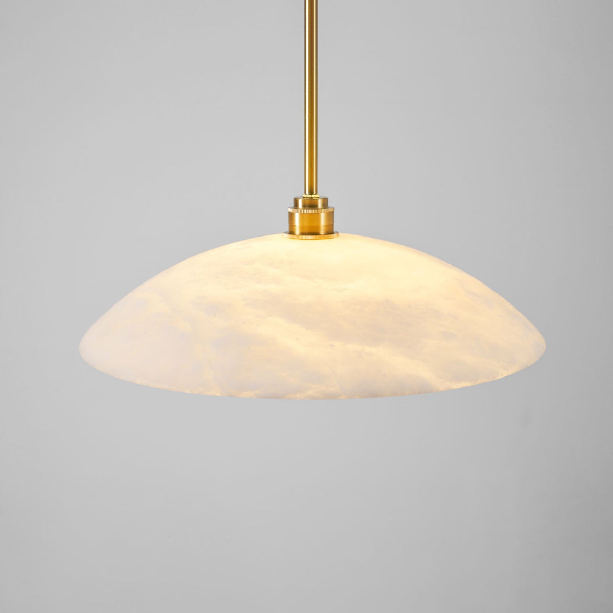 Alabaster Dome Pendant Lamp Position 65