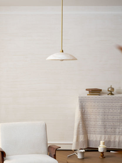 Alabaster Dome Pendant Lamp Position 54