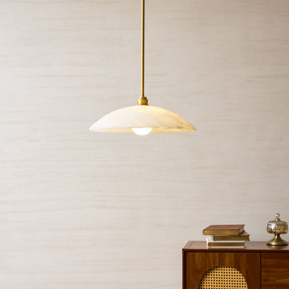 Alabaster Dome Pendant Lamp Position 57