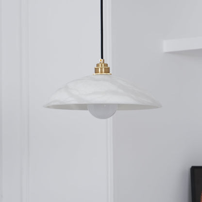 Alabaster Dome Pendant Lamp Position 25